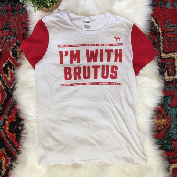 PINK Victoria's Secret Tops - Ohio State University VS PINK tee